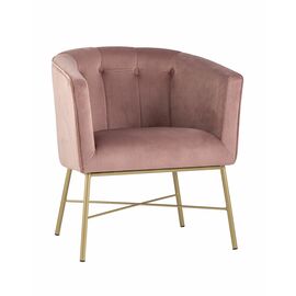Кресло Шале велюр розовый | Интернет магазин мебели и декора LifeDekor