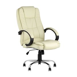 Кресло руководителя TopChairs Atlant бежевое | Интернет магазин мебели и декора LifeDekor