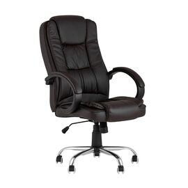 Кресло руководителя TopChairs Atlant коричневое | Интернет магазин мебели и декора LifeDekor