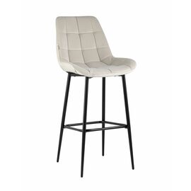 Стул барный Флекс велюр бежевый | Интернет магазин мебели и декора LifeDekor