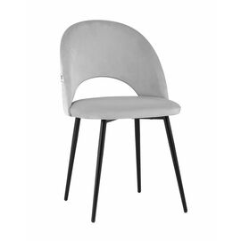 Стул Меган велюр светло-серый | Интернет магазин мебели и декора LifeDekor