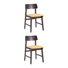 Стул ODEN NEW желтый 2 шт. | Интернет магазин мебели и декора LifeDekor