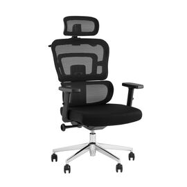 Кресло офисное TopChairs Techno черный | Интернет магазин мебели и декора LifeDekor