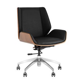 Кресло офисное TopChairs Crown SN черный | Интернет магазин мебели и декора LifeDekor