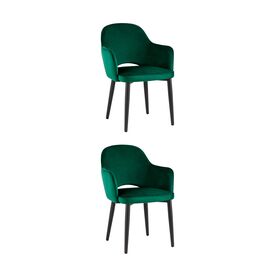 Стул Венера NEW, велюр изумрудный NP (набор 2шт) | Интернет магазин мебели и декора LifeDekor