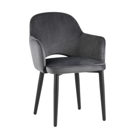 Стул Венера NEW, велюр серый NP | Интернет магазин мебели и декора LifeDekor