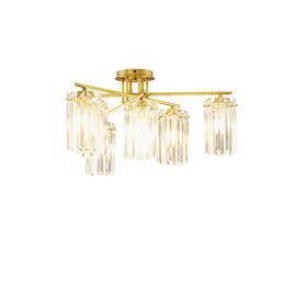 Люстра потолочная Moderli V10751-6C Everly | Интернет магазин мебели и декора LifeDekor