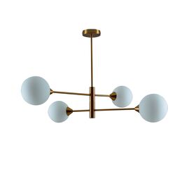 Светильник подвесной Moderli V10837-4P Molecule | Интернет магазин мебели и декора LifeDekor