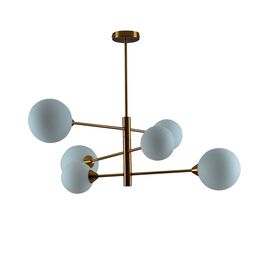 Светильник подвесной Moderli V10838-6P Molecule | Интернет магазин мебели и декора LifeDekor