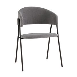 Стул Колин NEW вельвет серый | Интернет магазин мебели и декора LifeDekor