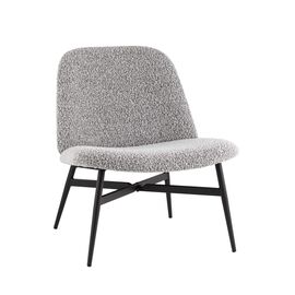 Кресло лаунж Ease серый | Интернет магазин мебели и декора LifeDekor