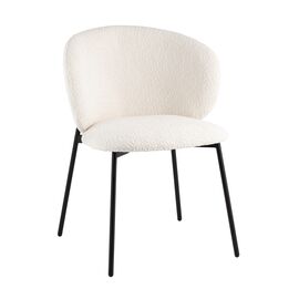 Стул Блейз букле белый | Интернет магазин мебели и декора LifeDekor