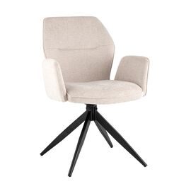 Стул обеденный Helm рогожка бежевый | Интернет магазин мебели и декора LifeDekor