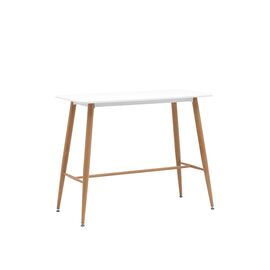 Стол барный Eames NEW DSW 120*60*106 белый | Интернет магазин мебели и декора LifeDekor