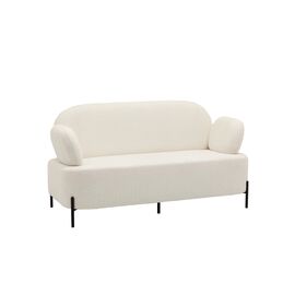 Диван Кэнди ткань букле белый | Интернет магазин мебели и декора LifeDekor