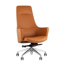 Кресло руководителя TopChairs Ferris коричневое | Интернет магазин мебели и декора LifeDekor