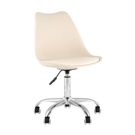 Стул BLOK SN пластиковый бежевый | Интернет магазин мебели и декора LifeDekor