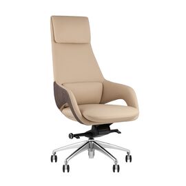 Кресло руководителя TopChairs Reign бежевый | Интернет магазин мебели и декора LifeDekor