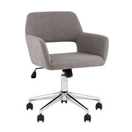 Стул офисный ROSS рогожка темно-серый | Интернет магазин мебели и декора LifeDekor