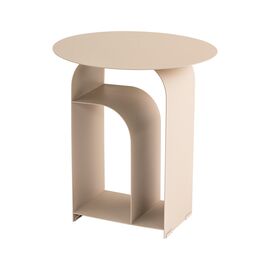 Журнальный столик Arwel металл серый | Интернет магазин мебели и декора LifeDekor