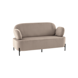 Диван Кэнди велюр светло-серый | Интернет магазин мебели и декора LifeDekor