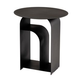 Журнальный столик Arwel металл черный | Интернет магазин мебели и декора LifeDekor