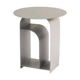 Журнальный столик Arwel металл темно-серый | Интернет магазин мебели и декора LifeDekor