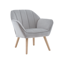 Кресло Руди серебристый | Интернет магазин мебели и декора LifeDekor