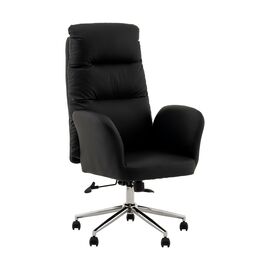 Кресло руководителя TopChairs Solid черный | Интернет магазин мебели и декора LifeDekor