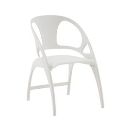 Стул складной Liara пластик белый | Интернет магазин мебели и декора LifeDekor