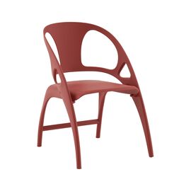 Стул складной Liara пластик бордо | Интернет магазин мебели и декора LifeDekor