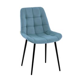 Стул Флекс N велюр пыльно-голубой | Интернет магазин мебели и декора LifeDekor