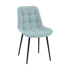 Стул Флекс N велюр светло-голубой | Интернет магазин мебели и декора LifeDekor