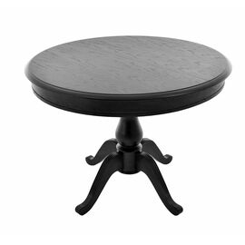 Стол обеденный круглый раздвижной Фабрицио-1 (D 1000 / Цвет дерева:Тон 8 Венге натуральный) | Интернет магазин мебели и декора LifeDekor