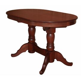 Стол обеденный овальный Презент (Махагон/массив березы, Шпон) | Интернет магазин мебели и декора LifeDekor