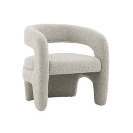 Кресло лаунж Bones серебристый | Интернет магазин мебели и декора LifeDekor