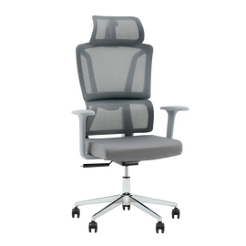 Кресло офисное TopChairs Forward серый | Интернет магазин мебели и декора LifeDekor