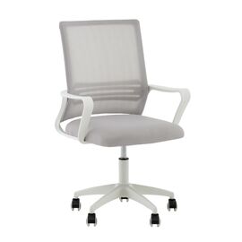 Кресло офисное TopChairs Simplex New серый | Интернет магазин мебели и декора LifeDekor