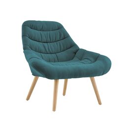 Кресло Олби Страйпс тёмно-бирюзовый | Интернет магазин мебели и декора LifeDekor