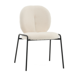 Стул Моллек букле молочный | Интернет магазин мебели и декора LifeDekor