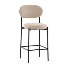 Стул Полубарный Бриф DD велюр бежевый | Интернет магазин мебели и декора LifeDekor