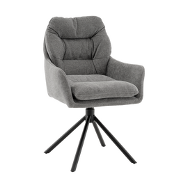 Стул Ральфио букле серый | Интернет магазин мебели и декора LifeDekor