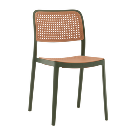 Стул Yona пластиковый зелёный | Интернет магазин мебели и декора LifeDekor