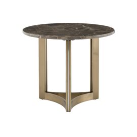 Журнальный столик Кассия 60*60 см темная керамика | Интернет магазин мебели и декора LifeDekor