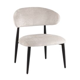 Кресло лаунж Ayla серый | Интернет магазин мебели и декора LifeDekor