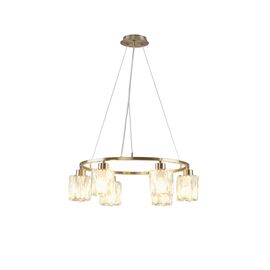 Люстра подвесная Moderli V11684-6P Prismique | Интернет магазин мебели и декора LifeDekor