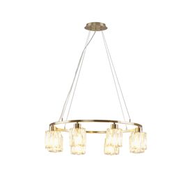 Люстра подвесная Moderli V11685-8P Prismique | Интернет магазин мебели и декора LifeDekor