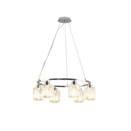 Люстра подвесная Moderli V11707-6P Prismique | Интернет магазин мебели и декора LifeDekor