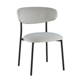 Стул обеденный Ayla светло-серый | Интернет магазин мебели и декора LifeDekor