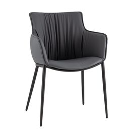 Стул Твигги экокожа темно-серый | Интернет магазин мебели и декора LifeDekor